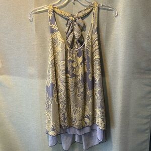 Silky summer blouse